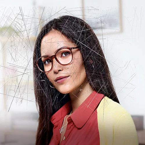 Image shows scracthes